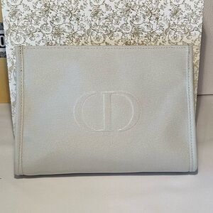 Dior Gray Pouch Bag